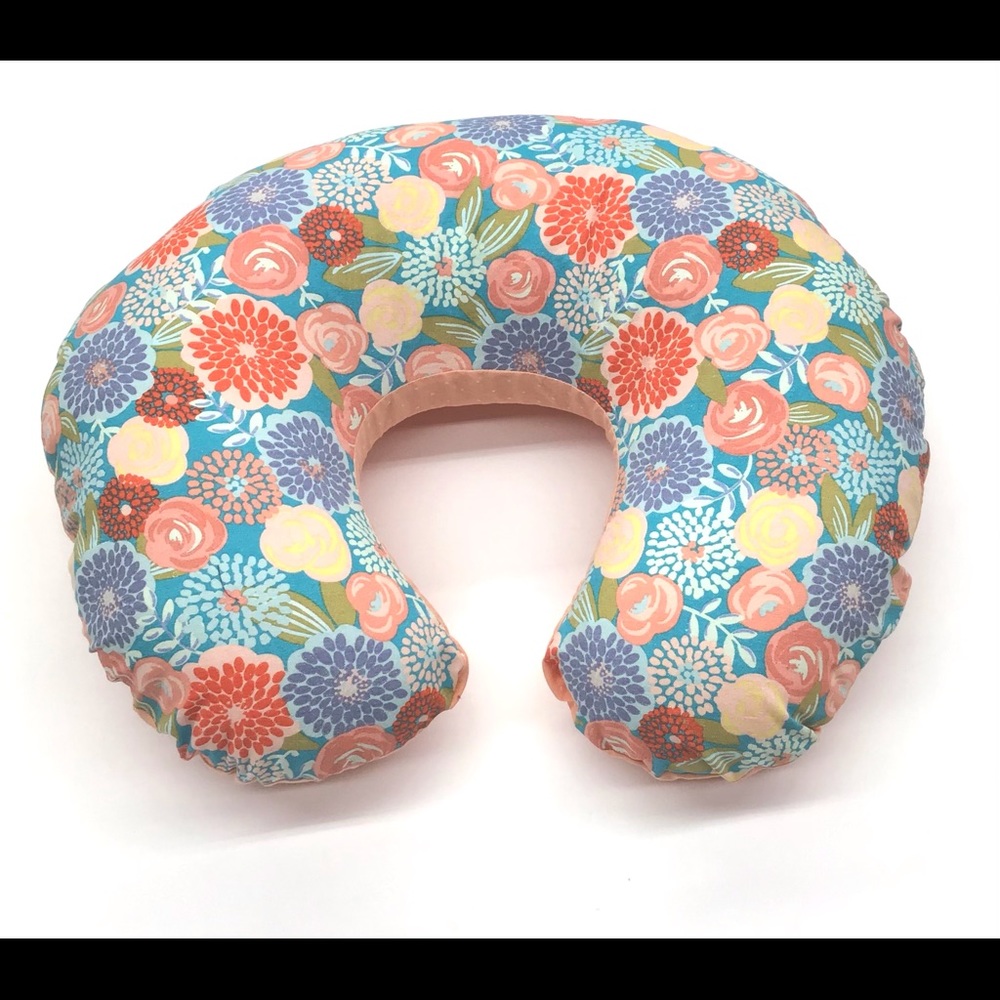 Watercolor print cotton Boppy cover